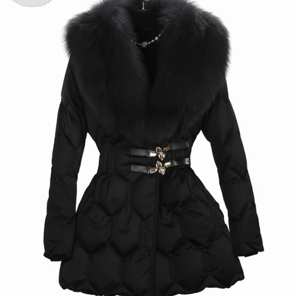 بالطو فرو أسود